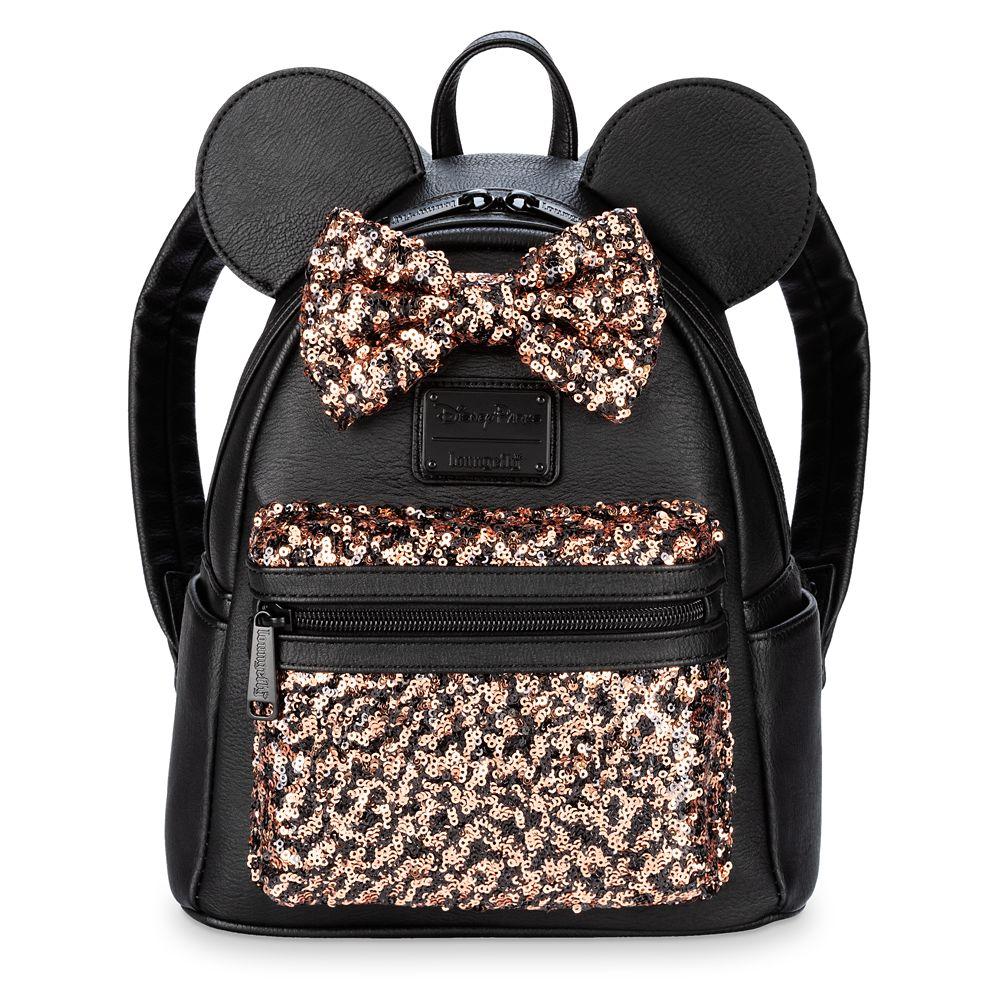 Rose gold minnie online mouse mini backpack