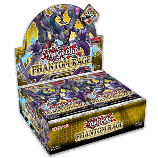 Yu-Gi-Oh! Trading Card Game Phantom Rage Booster Box - Fugitive Toys