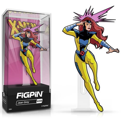 Marvel X-Men The Animated Series: FiGPiN Enamel Pin Jean Grey [639] - Fugitive Toys