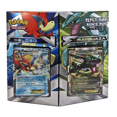 Pokemon Trading Card Game Battle Arena Decks Keldeo vs. Rayquaza Pokemon Trading Card Game Battle Arena Decks Keldeo vs. Rayquaza