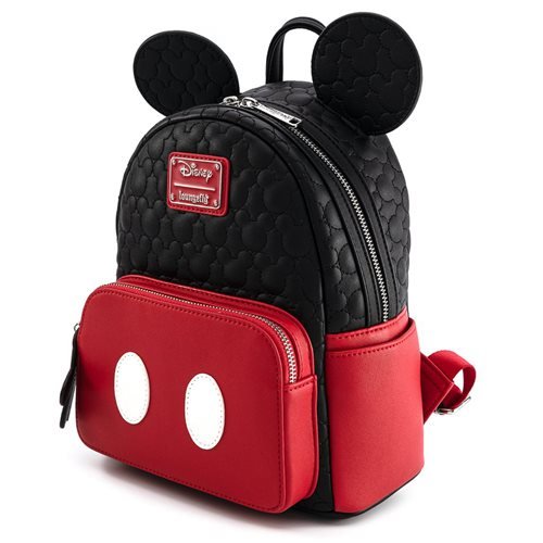 Loungefly x Disney Mickey Mouse Oh Boy! Quilted Mini Backpack - Fugitive Toys