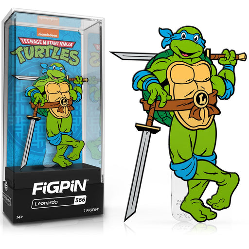 Teenage Mutant Ninja Turtles: FiGPiN Enamel Pin Leonardo [566] - Fugitive Toys