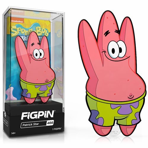 Spongebob Squarepants: FiGPiN Enamel Pin Patrick Star [466] - Fugitive Toys