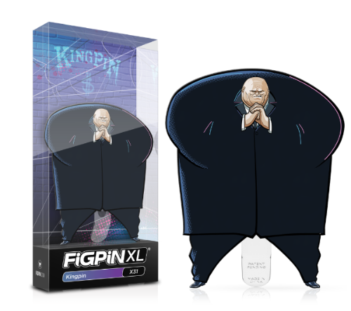 Into the Spider-Verse: FiGPiN XL Enamel Pin Kingpin [X31] - Fugitive Toys