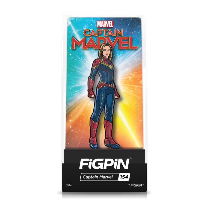 Captain Marvel: FiGPiN Enamel Pin Captain Marvel [154] - Fugitive Toys