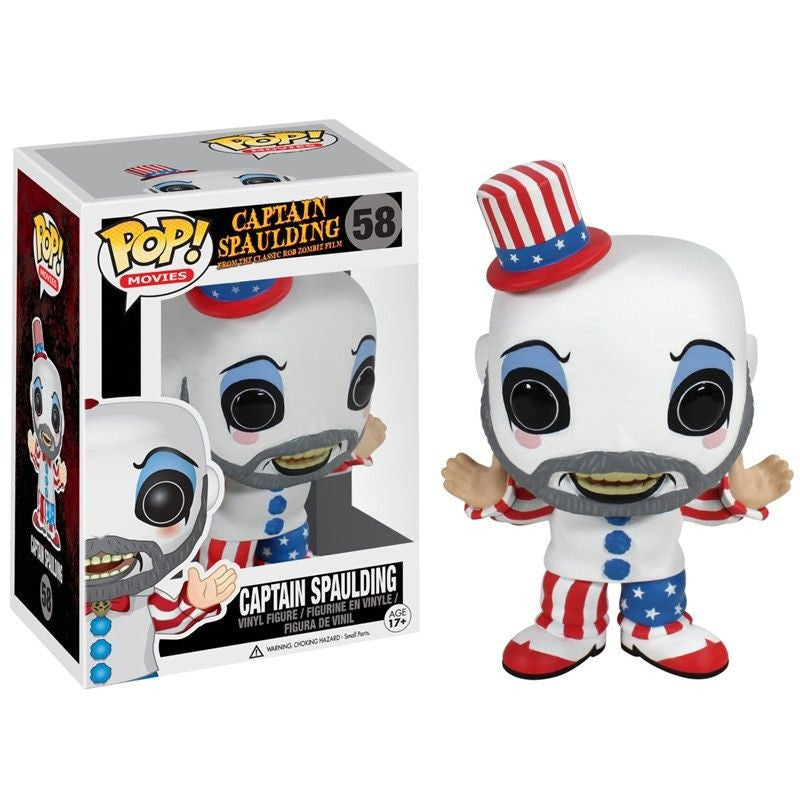 Movies Pop! Vinyl Figure Captain Spaulding [House of 1000 Corpses] - Fugitive Toys