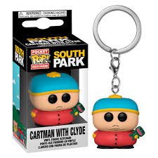South Park Pocket Pop! Keychain Cartman with Clyde - Fugitive Toys