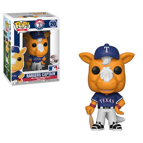 MLB Mascots Pop! Vinyl Figure Ranger's Captain [Texas Rangers] [20] - Fugitive Toys