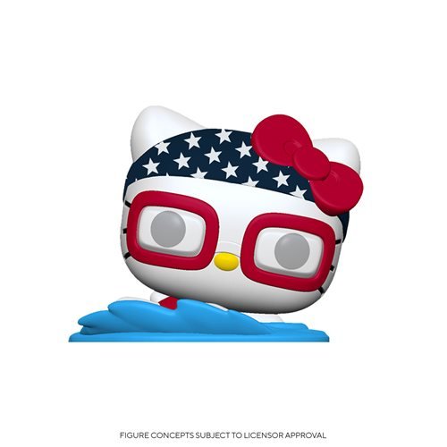 Sanrio Hello Kitty x Team USA Pop! Vinyl Figure Hello Kitty (Swimming) [34] - Fugitive Toys