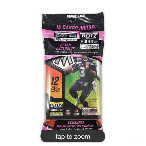 2021 NFL Panini Mosaic Pink Cello Pack - Fugitive Toys