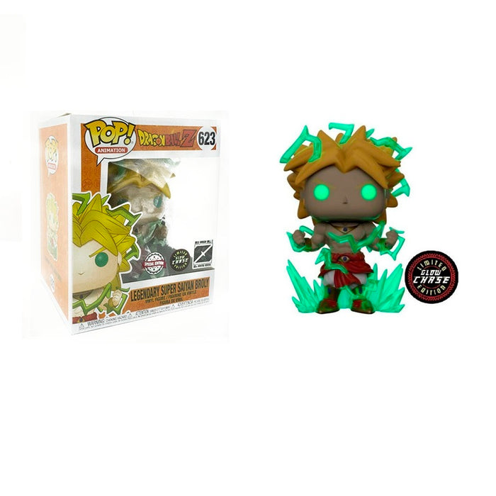 Dragon Ball Z Pop! Vinyl Figure Legendary Super Saiyan Broly (GITD Chase) 6-Inch [623] - Fugitive Toys