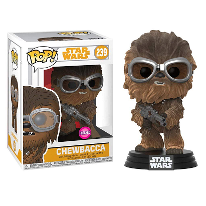 Star Wars: Solo Movie Pop! Vinyl Figures Flocked Chewbacca [239] - Fugitive Toys