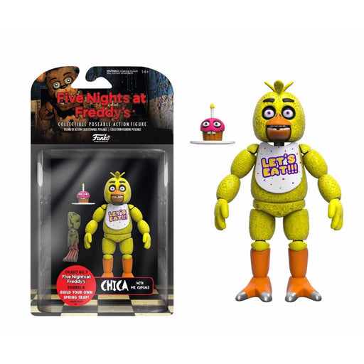 Five Nights at Freddy's Articulated Action Figure Chica with Mr. Cupcake - Fugitive Toys