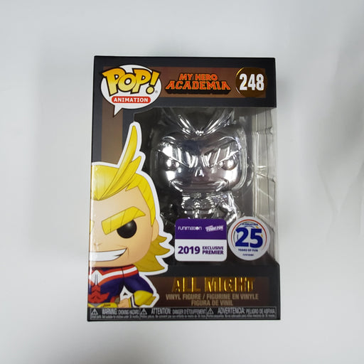 My Hero Academia Pop! Vinyl Figure Silver Chrome All Might [2019 NYCC Exclusive] - Fugitive Toys