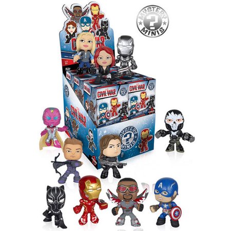 Funko Mystery Minis Captain America Civil War: (1 Blind Box)