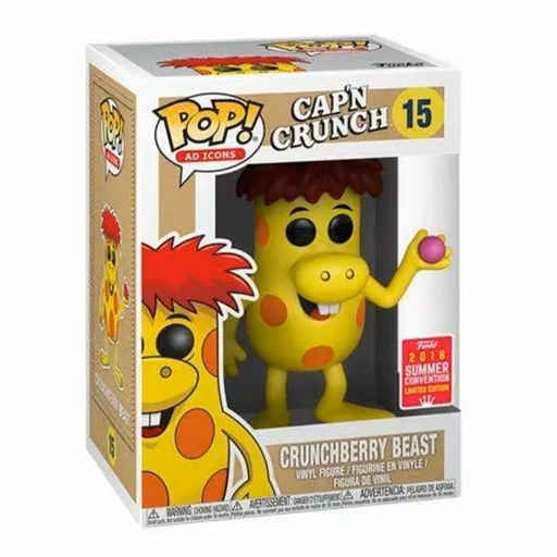 Ad Icons Pop! Vinyl Figure Crunchberry Beast (Summer 2018 Convention) [15] - Fugitive Toys