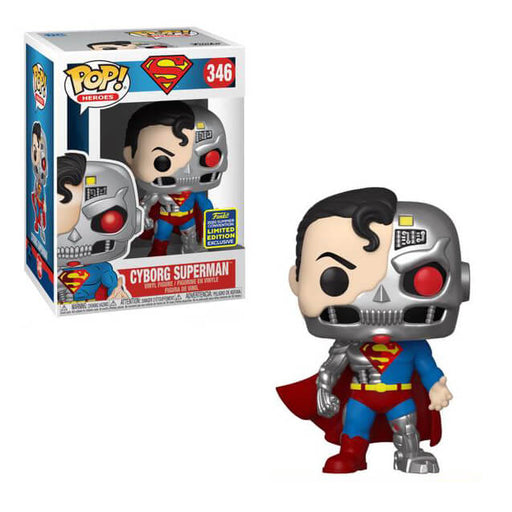 DC Comics Pop! Vinyl Figure Cyborg Superman (2020 Summer Convention) [346] - Fugitive Toys
