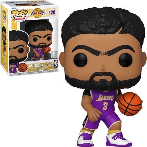 NBA Pop! Vinyl Figure Anthony Davis Purple Jersey (Lakers) [120] - Fugitive Toys