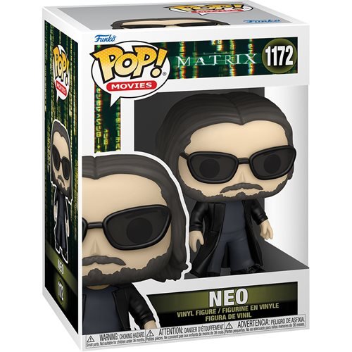 The Matrix Movies Pop! Vinyl Figure Neo [1172] - Fugitive Toys