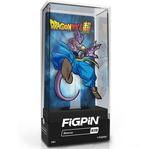 Dragon Ball Super: FiGPiN Enamel Pin Beerus [838] - Fugitive Toys