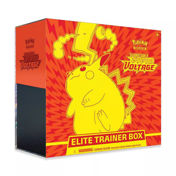 Pokemon Trading Card Game Sword & Shield Vivid Voltage Elite Trainer Box - Fugitive Toys