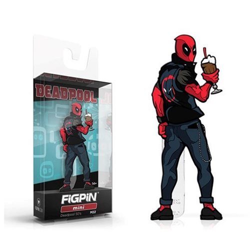 Deadpool: FiGPiN Mini Enamel Pin Deadpool 50s [M22] - Fugitive Toys
