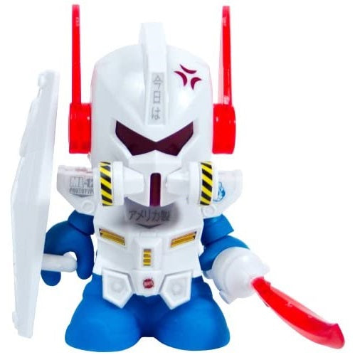 Kidrobot Bots DamGun 3-inch White Vinyl Figure - Fugitive Toys