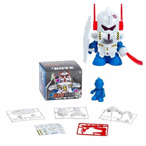 Kidrobot Bots DamGun 3-inch White Vinyl Figure - Fugitive Toys