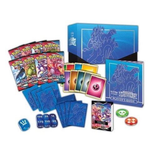 Pokemon Trading Card Game Sword & Shield Battle Styles Elite Trainer Box (Blue) - Fugitive Toys
