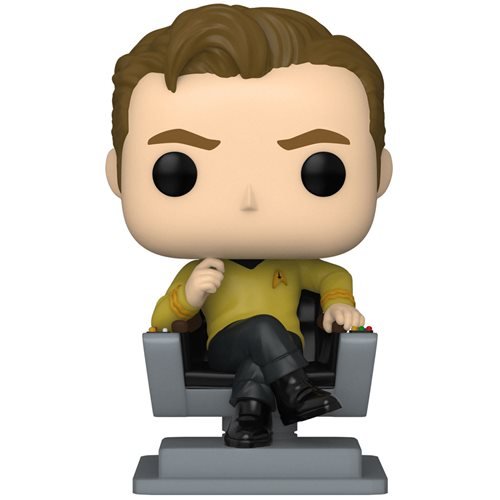 Star Trek Pop! Vinyl Figure Captain Kirk in Chair [1136] - Fugitive Toys