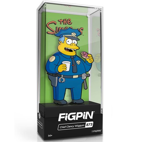 The Simpsons: FiGPiN Enamel Pin Chief Clancy Wiggum [873] - Fugitive Toys