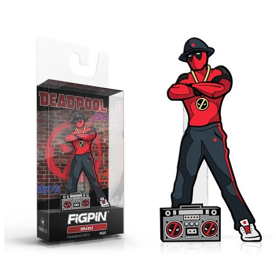 Deadpool: FiGPiN Mini Enamel Pin Deadpool 80s [M25] - Fugitive Toys