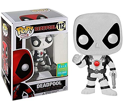 Deadpool Pop! Vinyl Figures Thumbs Up White Deadpool [Exclusive] [112] - Fugitive Toys