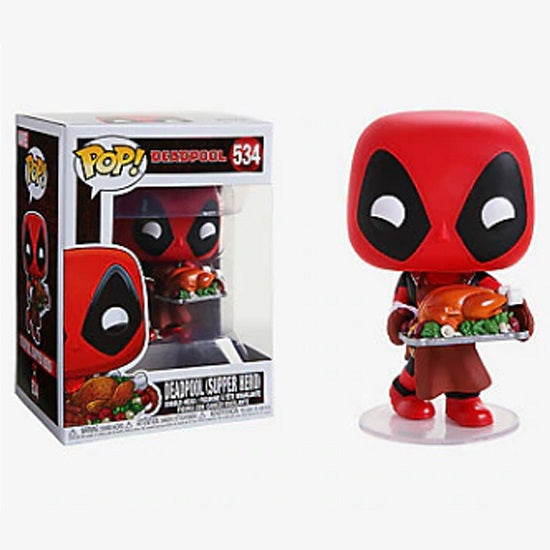 Marvel Pop! Vinyl Figure Deadpool (Holiday Turkey) [534] - Fugitive Toys