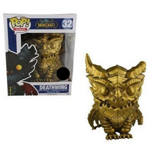 World of Warcraft Pop! Vinyl Figure Deathwing (Gold) 6" [32] - Fugitive Toys