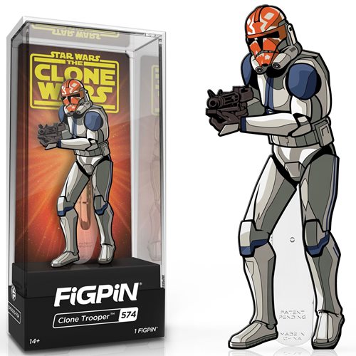 Star Wars The Clone Wars: FiGPiN Enamel Pin Clone Trooper [574] - Fugitive Toys