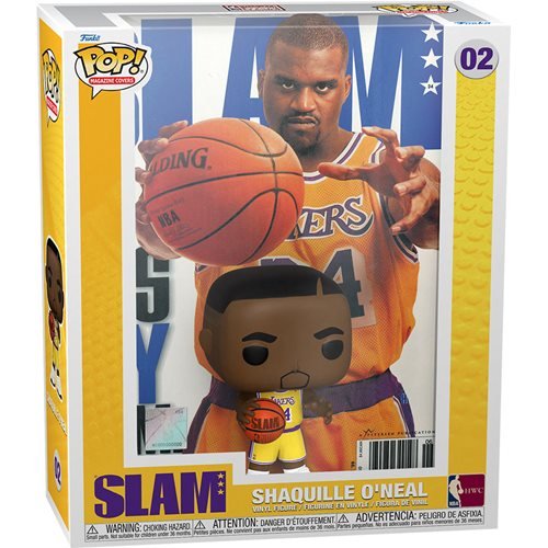 NBA SLAM Pop! Cover Vinyl Figure with Case Shaquille O'Neal [02] - Fugitive Toys