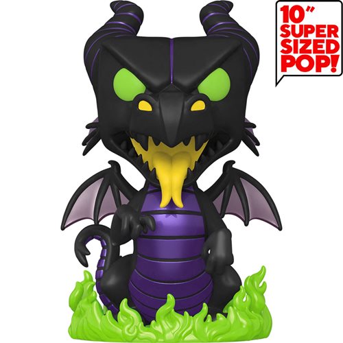 Disney Villains Jumbo Pop! Vinyl Figure Maleficent Dragon [10 Inch] [1106] - Fugitive Toys