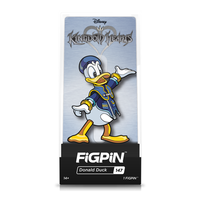 Disney Kingdom Hearts: FiGPiN Enamel Pin Donald Duck [147] - Fugitive Toys
