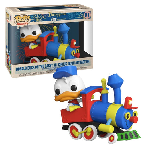 Disney 65th Anniversary Pop! Vinyl Trains Casey Jr Donald Duck w/Engine [01] - Fugitive Toys