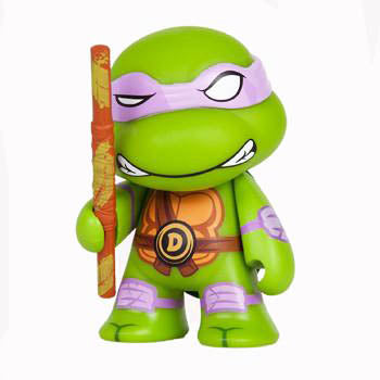 Kidrobot Teenage Mutant Ninja Turtles Ooze Action Donatello GITD - Fugitive Toys