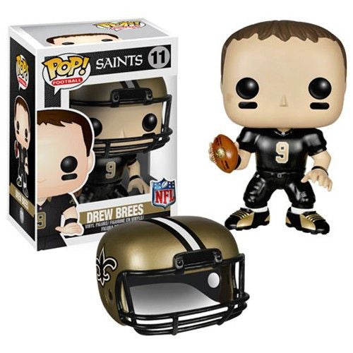 NFL Pop! Vinyl Figure Drew Brees [New Orleans Saints] - Fugitive Toys