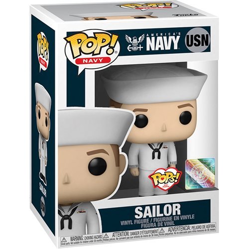 Military Pop! Vinyl Figure Navy Sailor Male (Caucasian) - Fugitive Toys
