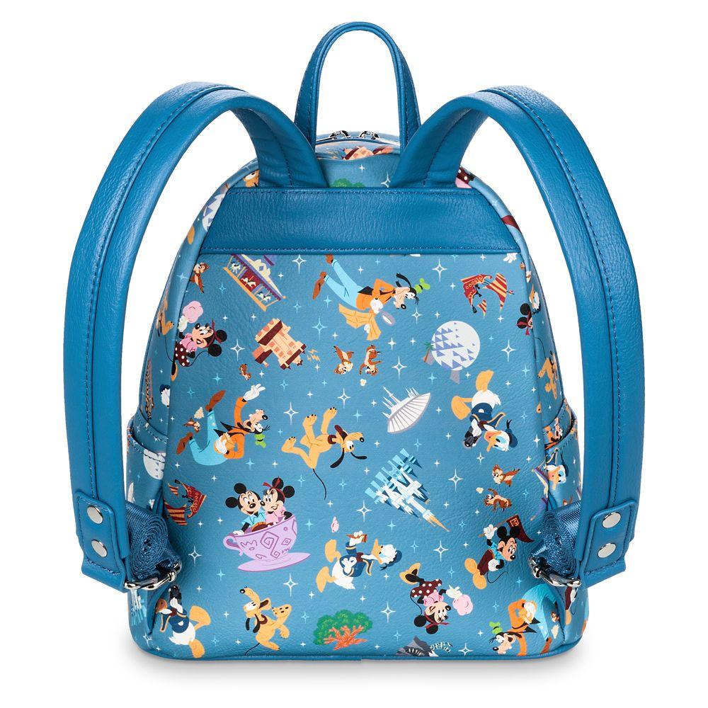 disney parks collage mini backpack by loungefly Loungefly x Disney Parks Mickey Mouse and Friends Mini Backpack