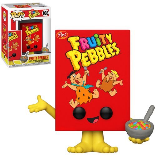 Ad Icons Pop! Vinyl Figure Post Fruity Pebbles Cereal Box [108] - Fugitive Toys