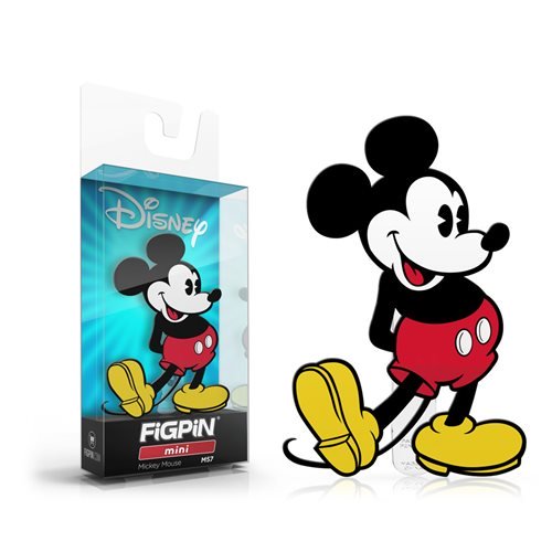 Disney: FiGPiN Mini Enamel Pin Mickey Mouse [M57] - Fugitive Toys