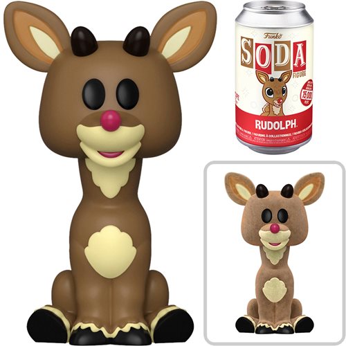 Funko Vinyl Soda Figure: Rudolph The Red-Nose Reindeer - Rudolph - Fugitive Toys