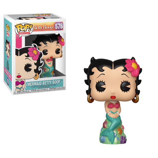 Betty Boop Pop! Vinyl Figure Mermaid Betty Boop [576] - Fugitive Toys