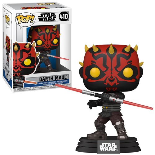 Star Wars The Clone Wars Pop! Vinyl Figure Darth Maul [410] - Fugitive Toys