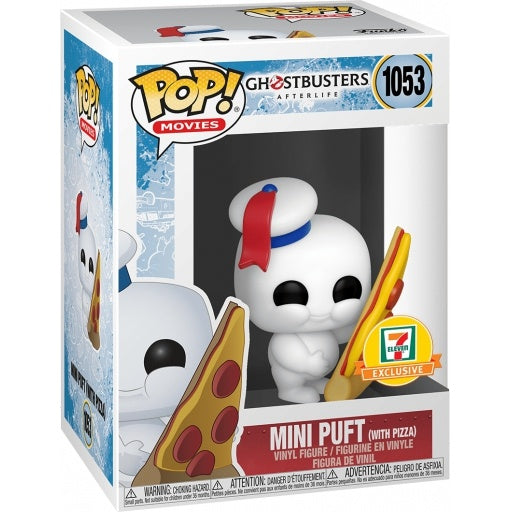 Ghostbusters Afterlife Pop! Vinyl Figure Mini Puft with Pizza [7-11 Exclusive] [1053] - Fugitive Toys